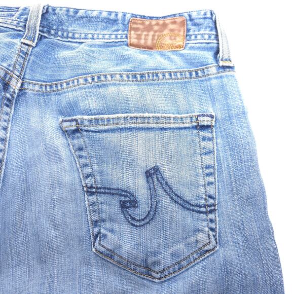 Adriano Goldschmied Straight Button Zip Medium Wash Jeans Mens Size 32x34 Blue - Picture 4 of 8